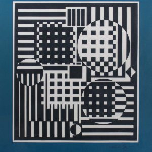 Victor Vasarely Hommage a Bach I 693