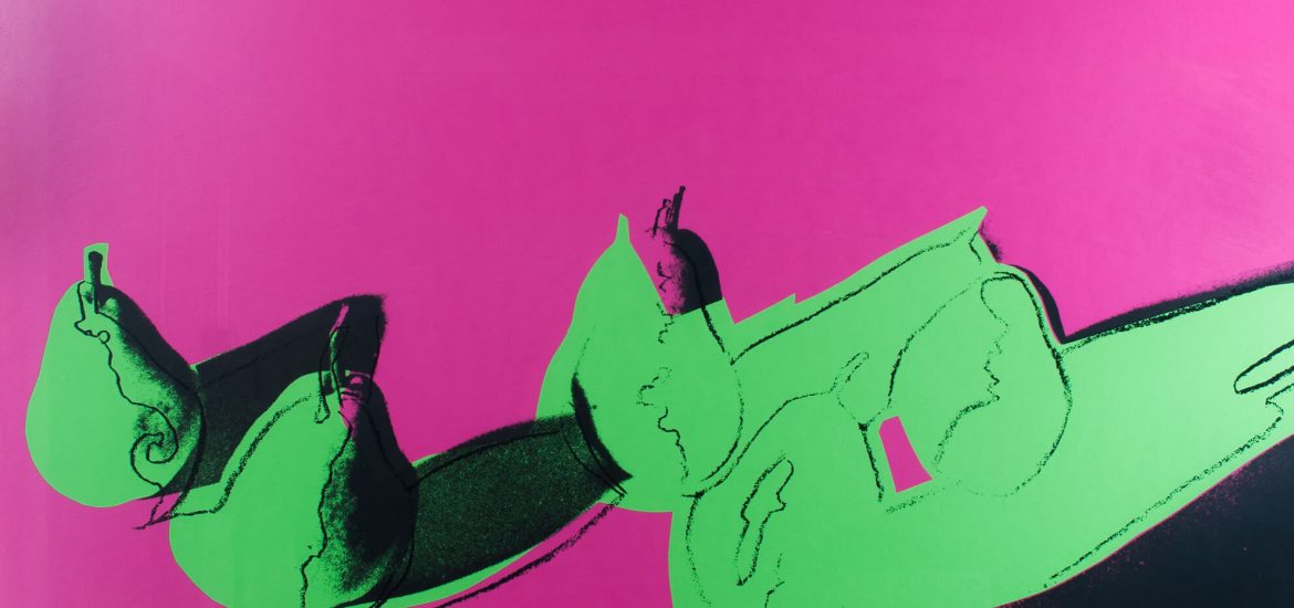 Andy Warhol "Pears" Portfolio Space Fruit: Still Life 835