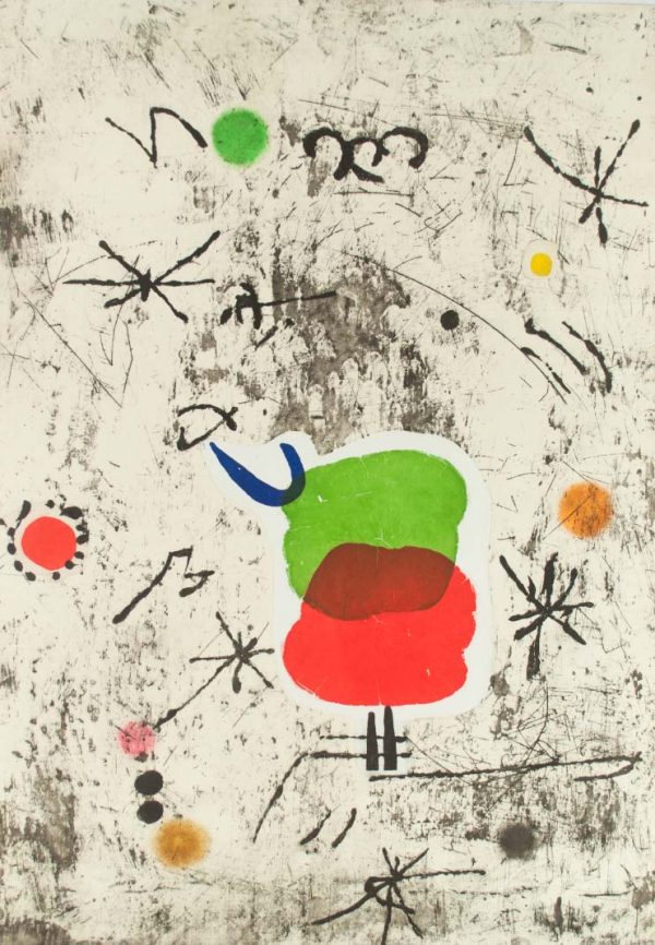 Joan Miró Personatge I Estels I 1626