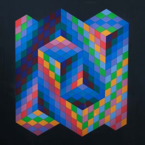 Victor Vasarely Untitled 690
