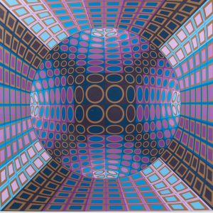 Victor Vasarely Untitled 691