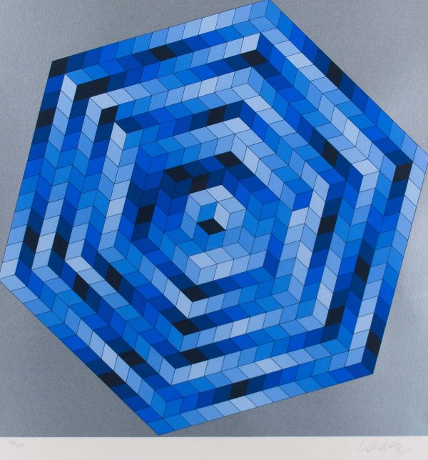Victor Vasarely Untitled 702