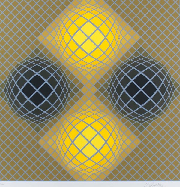Victor Vasarely Untitled 703